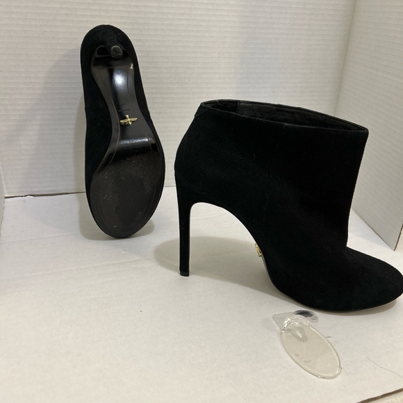Pour La Victoire Adelle Suede Booties size 7.5 women Y2K - Picture 3 of 11